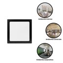 Ver imagem 6 de Kit 2 Painel Led 29,3x29,3 Quadrado Preto Embutir 24w 6500k Foxlux
