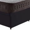 Cama Box Solteiro King Baú Preto + Colchão Molas Ensacadas Orlando 96x203x72cm - 5