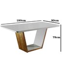 Ver imagem 2 de Mesa para Sala Jantar Luna 180 Mobillare