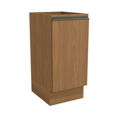 Armário de Cozinha Balcão 40cm 1 Porta G741 Maxxi Canela Kappesberg - Canela