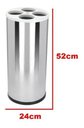 Ver imagem 3 de Dispensador De Copos Água Em Aço Inox Para 500 Copos 180 Ml