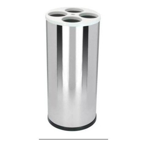 Dispensador De Copos Água Em Aço Inox Para 500 Copos 180 Ml
