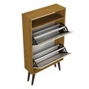 Ver imagem 5 de Sapateira Compacta Basculante 12 Sapatos Tênis Calçados Nicho:sapateira Nature/offwhite