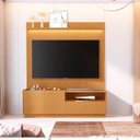 Ver imagem 1 de Rack com Painel para TV até 75 Polegadas MDF 187cmx219cm Bancada Vitoria Regia YesCasa