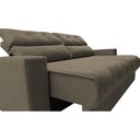 Ver imagem 5 de Sofá Retrátil e Reclinável 1,70m Clean Cama Inbox Velusoft Café