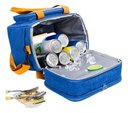 Ver imagem 5 de Bolsa Térmica Marmita Lancheira com Alça - Azul