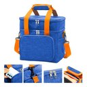 Ver imagem 2 de Bolsa Térmica Marmita Lancheira com Alça - Azul