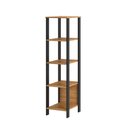 Ver imagem 3 de Estante Torre com 5 prateleiras 33x135cm Estilo Industrial F28 Pradel Móveis Pradel F28