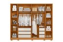 Ver imagem 2 de Guarda Roupa Mercure 6 Portas e 6 Gavetas - Cinamomo Off White - Albatroz