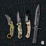 Canivete Tático Karambit Invictus Shark Aço Inox 420 Cabo de Alumínio Verde - 7