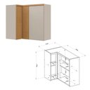 Ver imagem 1 de Cozinha Modulada Allure Linea Brasil 10 Peças 20 Portas 4 Gavetas