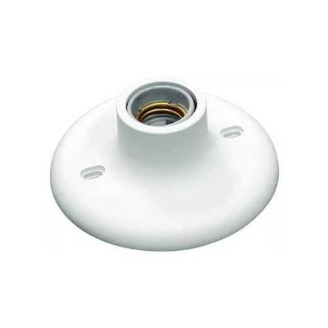 Plafon Marques e-27 Plast.c/Bocal Porcelana