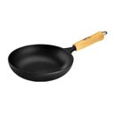 Ver imagem 1 de Frigideira Wok em Ferro Cabo Madeira Panelamineira 28cm 2,5l