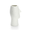 Ver imagem 6 de Vaso Decorativo Rosto Areia em Cerâmica 25,5x26cm - D’Rossi