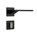 Ver imagem 1 de Fechadura para Porta de Entrada Preto Fosco 40mm com Roseta MZ630 Design Papaiz
