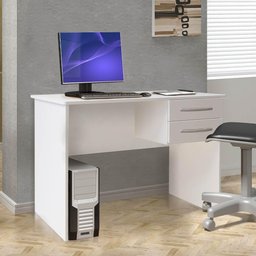 Escrivaninha Pequena Branca Work Casa D - 1