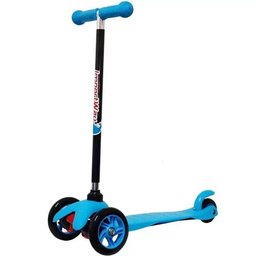 Patinete Infantil Brinqway 3 Rodas Bw011az - Azul - 1