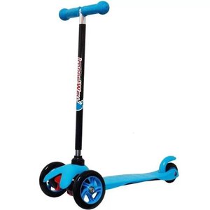 Patinete Infantil Brinqway 3 Rodas Bw011az - Azul