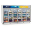 Ver imagem 1 de Expositor Vertical Gevp-6p 6 Portas Cinza 3,51Mt 220V - Gelopar