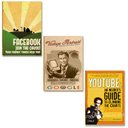 Ver imagem 1 de Kit 03 Placas Mdf Posters Redes Sociais Decor Vintage Rs1