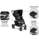 Ver imagem 7 de Carrinho de Bebê Ecológico para Passeio Até 15kg Salsa 4 Preto ABC Design