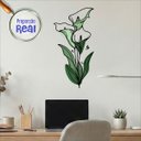 Ver imagem 1 de Adesivo Floral Boho Verde Estilo Nórdico 30x60 Minimalista Mod.04