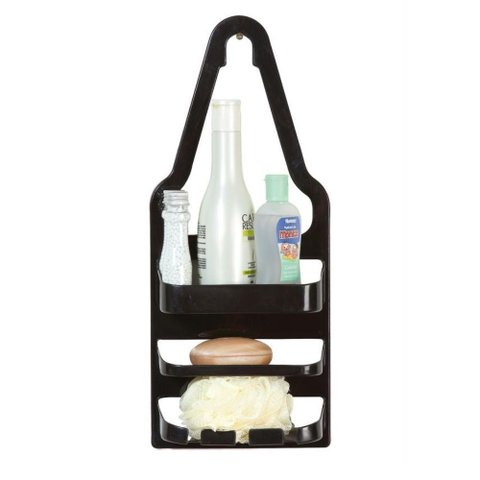 Porta Shampo - Suporte para Shampoo e Sabonete Triplo - Xampoo - Prateleira para Banheiro - Panami