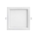 Ver imagem 1 de Plafon Led Embutir Quadrado Recuado Kais 24w 4000k 2100lm Branco Abs-nordecor