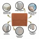 Ver imagem 3 de Cabeceira para Cama Box Queen Size Liah 160cm Bouclê Terracota - Desk Design