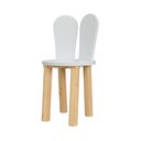 Ver imagem 1 de Cadeira Coelho Criativa Infantil para Crianças Estudar Desenhar 100% Mdf Bp Melaminico:cinza Cristal