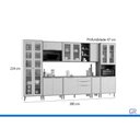 Ver imagem 2 de Cozinha Completa 8 Peças Brilhante Cinamomo/Off White MGM