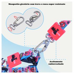 Coleira Cachorros com Guia Teen G Style - 2