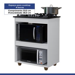 Balcão para Cooktop 4 Bocas - 5