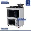 Ver imagem 4 de Balcão para Cooktop 4 Bocas