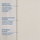 Ver imagem 7 de Painel Liso para TV até 32 Polegadas Planejado 80x230cm Aruá CabeCasa MadeiraOriginals Off White