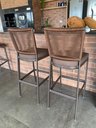 Ver imagem 3 de Kit 3 Banqueta Banco Estilo Industrial para Balcão Moderna Itapema