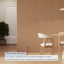 Ver imagem 6 de Kit 4 Placas de Painel Ripado Tóquio 250cm x 58cm x 3,3mm (Rende 5,8m²) Ecorevest Marrom/Itapuã
