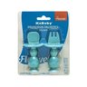 Kit primeiros talheres de silicone 6M+ KaBaby - Azul - 3