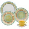 JOGO DE JANTAR E CHA - 20 PC - OXFORD - CERAMICA INGLESA - THE QUEEN - 1