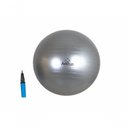 Ver imagem 2 de Bola Suíça Pilates Anti-Burst com Bomba de Ar Cinza Arktus 85cm