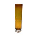Ver imagem 1 de Vaso em Vidro Decorativo Cilindrico Marrom 33x8cm