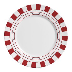 Conjunto com 6 Pratos Raso Cute Christmas Ø29cm