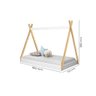 Cama Infantil Cabaninha 100% MDF Cor Branco JA - 3