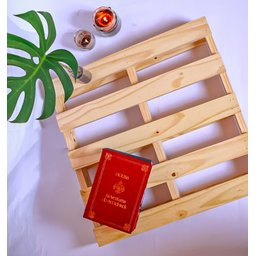 Pallet de Madeira Pinus 60x60 Suporte Fogão 4 Bocas - 4