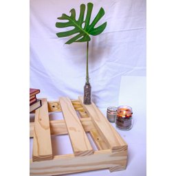 Pallet de Madeira Pinus 60x60 Suporte Fogão 4 Bocas - 5