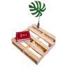 Pallet de Madeira Pinus 60x60 Suporte Fogão 4 Bocas - 2