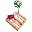 Ver imagem 2 de Pallet de Madeira Pinus 60x60 Suporte Fogão 4 Bocas