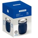Ver imagem 2 de Cuia de Chimarrão Inox Térmica 240ml Tramontina Exata Azul Terere 11x8cm