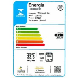 Freezer Horizontal Consul 220L CHA22FB 220V - 3