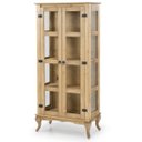 Ver imagem 3 de Cristaleira de Madeira Maciça com 2 portas